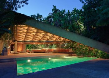 Goldstein House de John Lautner é doada ao LACMA | ArchDaily Brasil